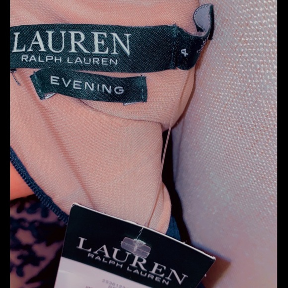 Ralph Lauren Embroidered Jersey Gown - Picture 3 of 3